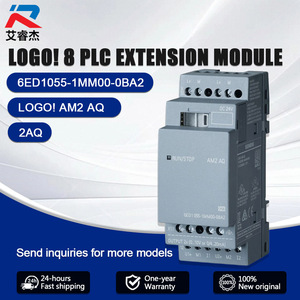 SI-EMENS คอนโทรลเลอร์ PLC แบบตั้งโปรแกรมได้ รุ่นใหม่ ของแท้ 6ED1055-1MM00-0BA2 LOGO! 8 AM2 AQ โมดูลขยายสัญญาณอนาล็อก 6ED10551MM000BA2 - Product Image 1
