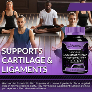 Cúrcuma glucosamina condroitina MSM gomitas soporte de rodilla articulación saludable personalizable para todas las vitaminas exentas para mujeres embarazadas - Product Image 5