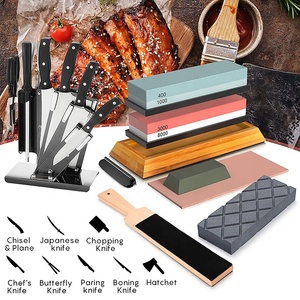 Afilador De Cuchillos Professionale Coltelli Da Cucina In <span class=keywords><strong>Pietra</strong></span> Angolo di Guida Whetstone Per <span class=keywords><strong>Affilare</strong></span> i coltelli Set - Product Image 6