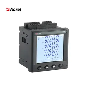 Acrel APM800 multimeter panel 3 phase with modbus rtu rj45 port equip with standard 4G SD card