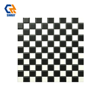 Carreaux muraux de salle de bain faits à la main, effet métallique brillant, imitation texture, résistants à l'usure, antidérapants, antibactériens et résistants aux acides