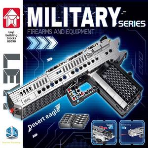 Jouet de construction mécanique en plastique technologique, fusil de précision 98K, modèle militaire, cadeau pour garçons de 5 à 7 ans - Product Image 3