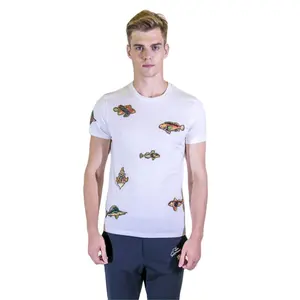 Camisetas de Algodón Estampadas para <span class=keywords><strong>Club</strong></span> <span class=keywords><strong>Social</strong></span>, Camisetas de Algodón Peinado con Cuello Redondo, Camisetas Bella Canvas - Product Image 1