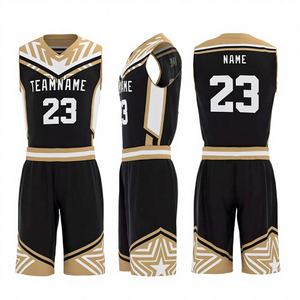 Uniformes de Baloncesto Unisex Transpirables y Cómodos, 100% Poliéster, Tallas Personalizadas, Protección UV, Secado Rápido - Product Image 1
