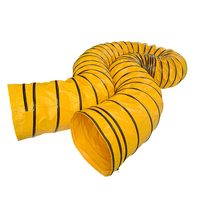 Les fabricants personnalisent le tuyau flexible industriel de ventilation ignifuge, thermo-isolant, étanche et résistant aux UV