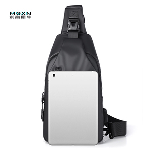Biểu Tượng Tùy Chỉnh <span class=keywords><strong>Sling</strong></span> Ba Lô Với USB Sạc Cổng Công Suất Lớn Ngực Pouch Vai Phòng Tập Thể Dục Ba Lô Du Lịch Crossbody Túi - Product Image 5