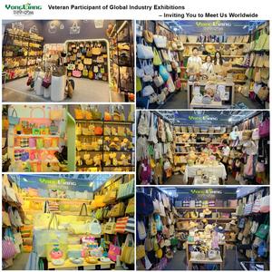 Bolso Tote <span class=keywords><strong>de</strong></span> Hombro Plegable <span class=keywords><strong>de</strong></span> Paja Tejida a Mano con Correa <span class=keywords><strong>de</strong></span> Perlas Lavanda Beige, Forrado, para Mujer, Playa, Fiesta, Viaje, Regalo - Product Image 5