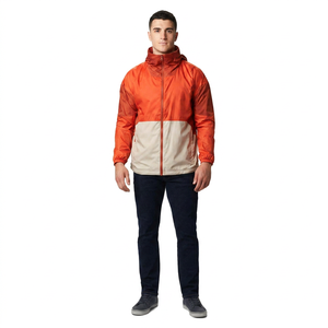 Finer Threads High Quality <b>Men's</b> Waterproof Windbreaker <b>Jacket</b> Breathable Outdoor Coat Full Hood Custom Stand Collar Autumn - Product Image 1
