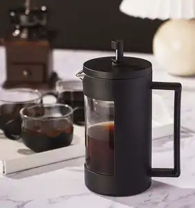 Reisepresse 350 ml hochborosilikatglas französpresse Handtopf neues Geschenk französpresse Kaffee- und Teemaschine