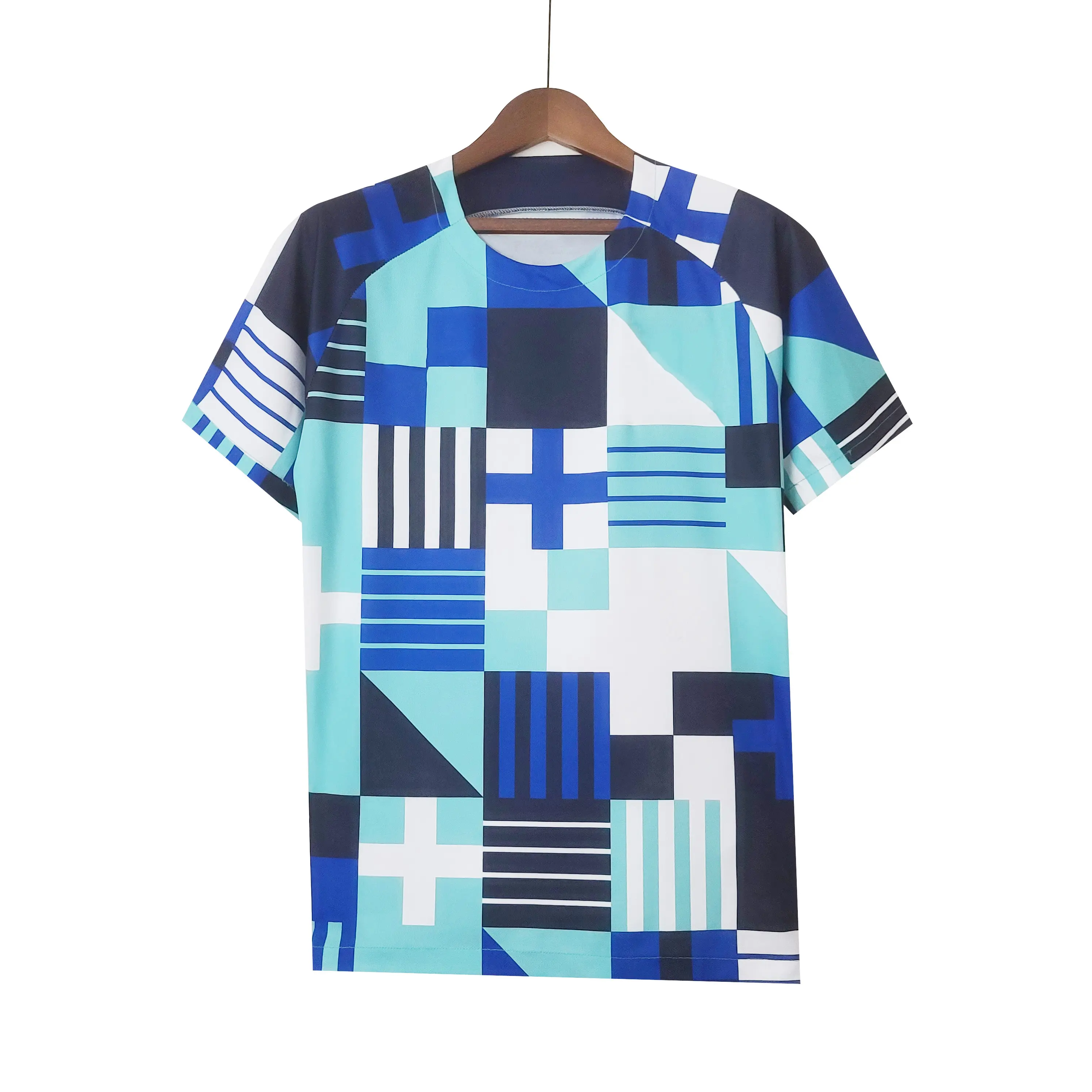 Nuevo Conjunto de camiseta de manga corta de camiseta de fútbol 24-25 de fábrica para ropa deportiva de hombre y ropa de entrenamiento de moda