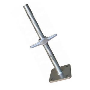 Vérins de coffrage à vis en acier galvanisé, type fixe, haute résistance, pour échafaudages et construction, directement de l'usine - Product Image 4