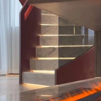 VIKO Escalier circulaire Top Vente Villa escalier incurvé de luxe Utilisation intérieure des escaliers rotatifs