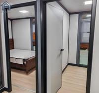 Casa Contenedor Expandible Moderna de 20 pies, 2 Dormitorios, Casa Modular Prefabricada de Lujo, Casa Plegable Pequeña para Jardín, Patio Trasero u Oficina