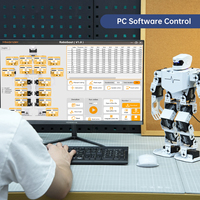 Hiwonder H5S 16DOF haute Performance Servo Intelligent Humanoïde Robot de danse prend en charge les Kits robotiques d'affichage de divertissement