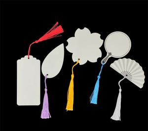 Wholesale High Quality Paper <b>Bookmarks</b> with Tassels Different Shapes Souvenir <b>Gift</b> Student Stationery <b>Bookmarks</b> Custom - Product Image 2