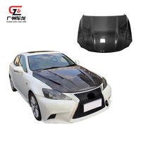 Pour Lexus IS200 IS250 IS300 2006-2012 capot avant en Fiber de carbone capot moteur couvercle clair sortie d'usine autres pièces automobiles