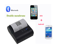 Impresora Térmica de Recibos Portátil de 3 Pulgadas (80 mm) con Múltiples Interfaces, Compatible con Sistemas Windows/Android/iOS