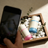 Emballage en plastique PP vide pour cosmétiques et soins de la peau, conteneur pour déodorant en stick coloré