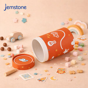 Boîte en carton pour bonbons et biscuits de haute qualité, emballage biodégradable, tubes en papier cylindriques pour thé en vrac, qualité alimentaire - Product Image 6