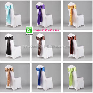 Housse de chaise de mariage en spandex de Foshan, près de Guangzhou, Chine, pour banquet - Product Image 4