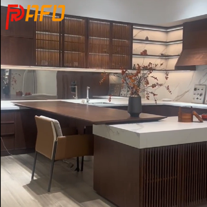 Độc đáo Granite Countertop đồ nội thất nhà bếp với đảo Mỹ phong cách rắn gỗ tủ bếp - Product Image 1