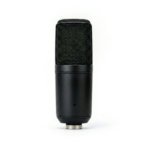 Micrófono Dinámico Profesional Usado con Preamplificador Incorporado para Podcast y Transmisión - Product Image 1