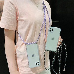 <span class=keywords><strong>Coque</strong></span> de téléphone portable avec <span class=keywords><strong>cordon</strong></span> personnalisé, lanière, sangle en Nylon, accessoires Anti-perte pour <span class=keywords><strong>IPhone</strong></span> 13pro, réglable - Product Image 2