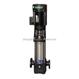 Pompe haute pression en acier inoxydable pour équipement de traitement de l'eau avec un débit de 2 mètres cubes par heure Garantie 1 an - Product Image 1