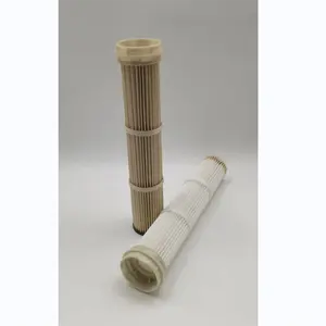 Manufacturer Industrial Polyester Pleated Air Filter Cartridge customization carbon steel air filter element air purifier