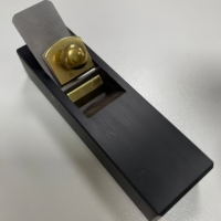 Outils de menuiserie pour le façonnage et le chanfreinage du bois, outils à main DIY en bois d'ébène noir pour coins arrondis, modèle Light Planer-2