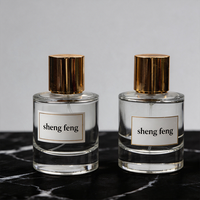 Fabricant de vaporisateurs de parfum cosmétiques personnalisés avec logo privé, capacité de 30 ml, 50 ml, 100 ml, atomiseur vide rechargeable, impression à l'écran