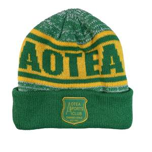 Bonnet jacquard brodé d'hiver en acrylique de haute qualité pour femmes et hommes - Product Image 1