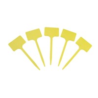 Étiquettes de Jardinage, Étiquettes d'Identification des Plantes, Étiquettes en Plastique PP en Forme de T pour les Fleurs, pour les Fleuristes et les Fermes