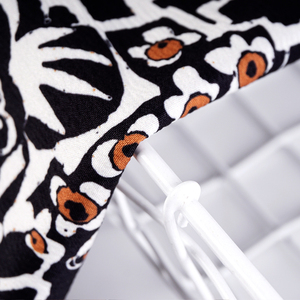 Tissu en crêpe polyester américain imprimé extensible sur mesure en gros pour vêtements de mode - Product Image 4