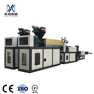 Factory Price Waste Plastic Recycle Machines Granule Pellets Film Making Machine Recycling Plastic Granulator Plastic Pelletizer