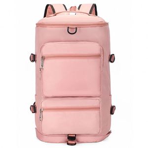 Travel Bag Large Capacity Luggage <b>Double</b> Shoulder Bag Dry and Wet Separation Backpack Independent Shoe <b>Bin</b> Sports Bag - Product Image 1