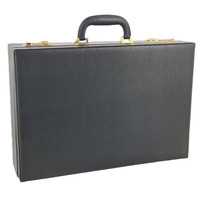 Mallette professionnelle en cuir rigide avec serrure personnalisée vitrine pour lunettes de soleil mallette en mousse personnalisée pour ensemble de couteaux
