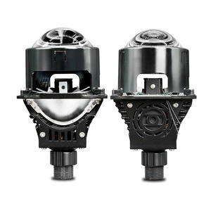 Faros LED Integrados de Alta Potencia de 50W con Lente Bi-Xenón de Aluminio de 2.5 Pulgadas sin Pérdidas, Conversión de Luz Alta y Baja H4/H7 para Vehículos - Product Image 1