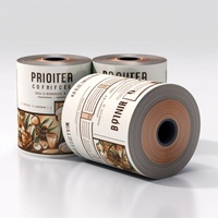 Film d'emballage alimentaire imprimé sur mesure, film plastique d'emballage automatique, MOPP VMPET PE, film à haute barrière pour sachets de collations et de bonbons