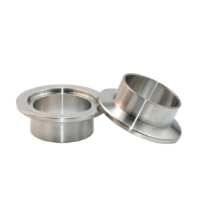 KF Stainless Steel Half Nipple Tube Butt Weld <strong>End</strong> NW Short <strong>Flange</strong> Weld <strong>Stub</strong> Ferrule Vacuum Fitting - Product Image 5