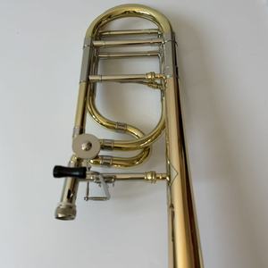 Trombone Ténor Professionnel <span class=keywords><strong>en</strong></span> Laiton Rose, Cloche Détachable, Vente Directe Usine pour Magasins <span class=keywords><strong>de</strong></span> Musique - Product Image 4