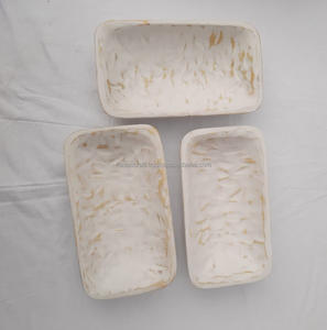 Modern <b>Design</b> New Wooden Small & Large Dough Bowl for Home Hotel and Restaurant Supermarket Bowl for Fruits Salad Lunches - Product Image 4