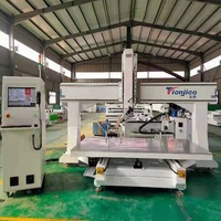 Routeur CNC 5 axes de haute précision TJ-1325-5A pour moteur de noyau de broche HSD contrôle Syntec machines à bois pour moule Manufacturi