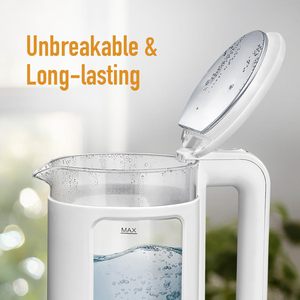2L Glass Electric <b>Kettle</b> with Stainless Steel Heating Plate Fast Boiling Water Heater Water <b>Kettle</b> for Household Kitchen - Product Image 4