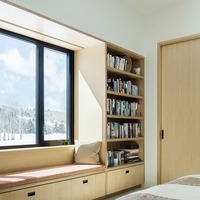 Ventanas Abatibles de Aleación de Aluminio Serie 50 para Invierno/Verano, Sin Rotura Térmica, con Sistemas de Mosquiteras Integradas, Insonorizadas, Estilo Posmoderno