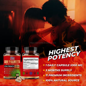 Suplemento Orgánico para la Salud Masculina, Proporciona Energía, Extracto de Saw Palmetto para la Próstata, Cápsulas de Saw Palmetto, Cápsulas para Mejorar el Rendimiento Masculino - Product Image 4