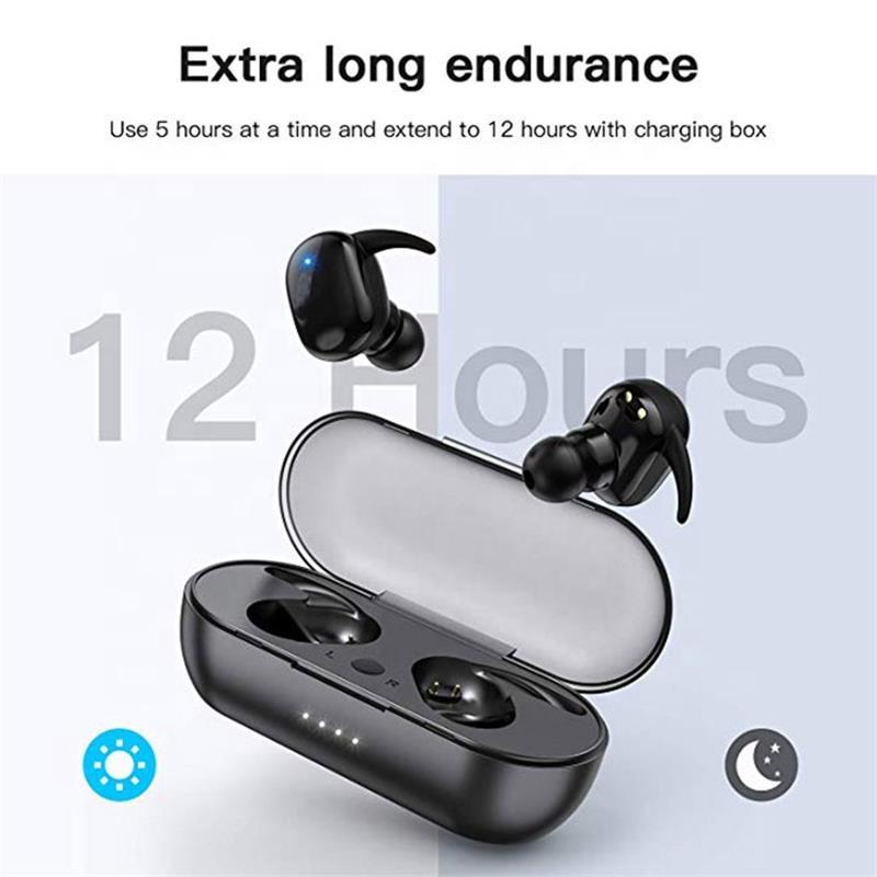 Amazon Hi-Fi Stéréo Sweatproof Bluetooth 5.0 Dans L'oreille Bluetooth TWS Sans Fil Écouteurs Audifonos Bluetooth pour Jbl