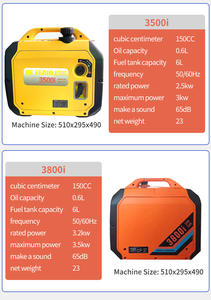 Générateur portable à double carburant 3000 <span class=keywords><strong>watts</strong></span> 3500w 110v/230V, générateur DC 12V/24V, générateur de moteur, en <span class=keywords><strong>stock</strong></span> - Product Image 6