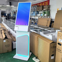 Kioscos de Autoservicio con Pantalla Táctil Android de 32 Pulgadas para Disneyland, Gran Venta
