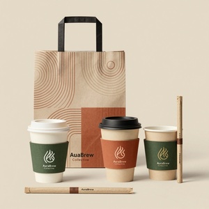 Bicchieri di Carta <span class=keywords><strong>per</strong></span> Caffè di Alta Qualità, Eleganti e Resistenti, <span class=keywords><strong>per</strong></span> Caffetterie Specializzate, Sale Relax e Servizi di Asporto Premium - Product Image 2